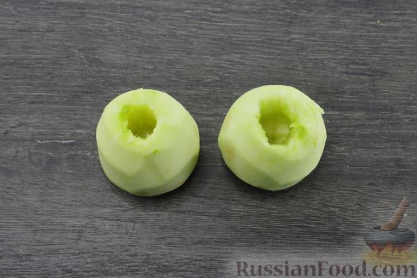 Яблоки с джемом, запечённые в тесте
