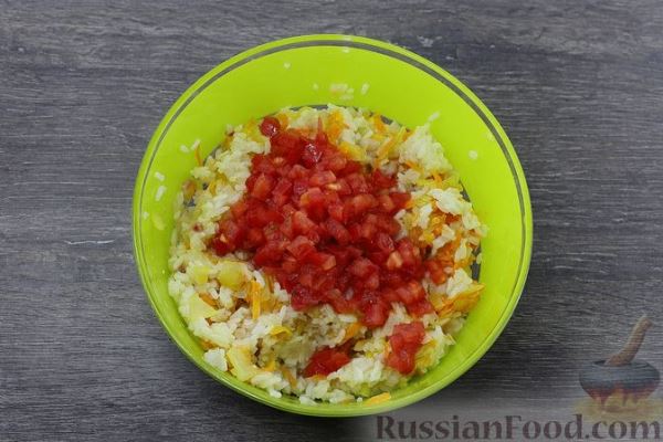 Перцы, фаршированные рыбой и рисом